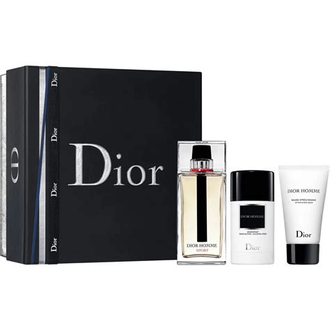 dior homme sport gift set|dior men cologne gift set.